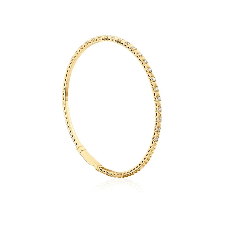 Bracelet Excellence Or jaune 750/1000 & Diamants