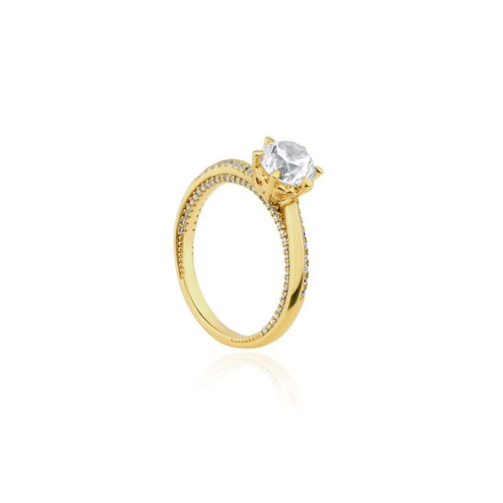 Bague solitaire 2