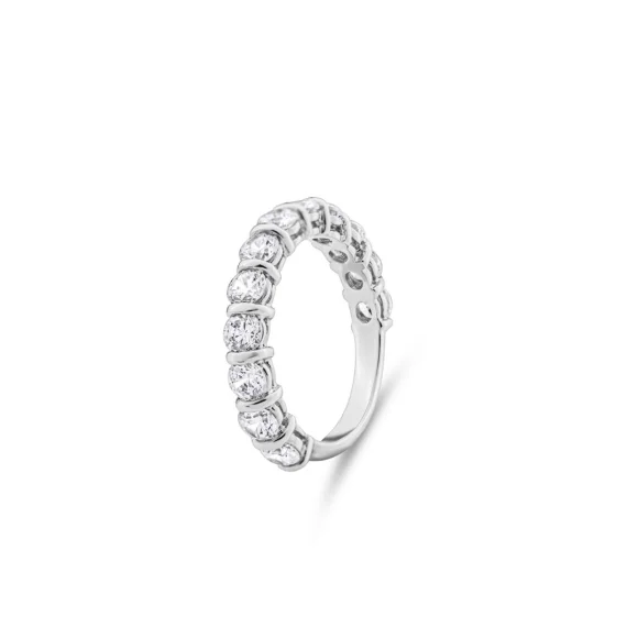 Demi alliance Excellence Argent 925 Rh