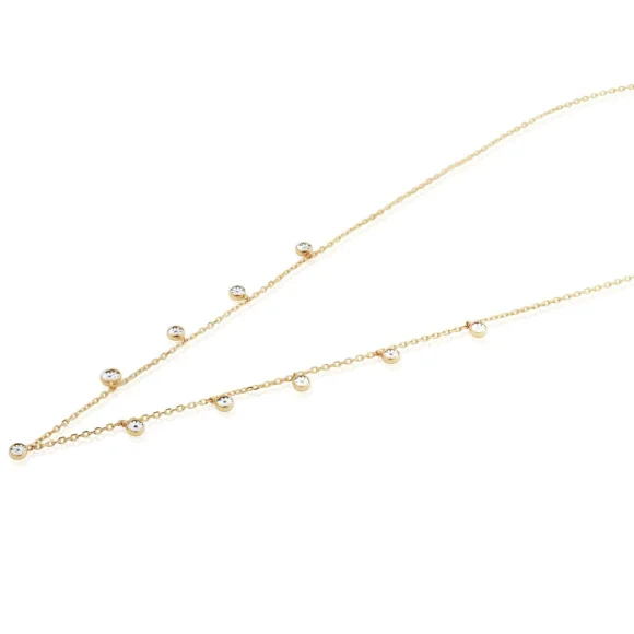 Collier Excellence Or jaune 750/1000 & Diamants