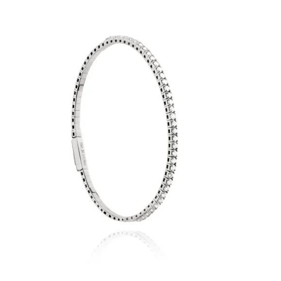 Bracelet rivière Excellence Or gris 750/1000 & Diamants