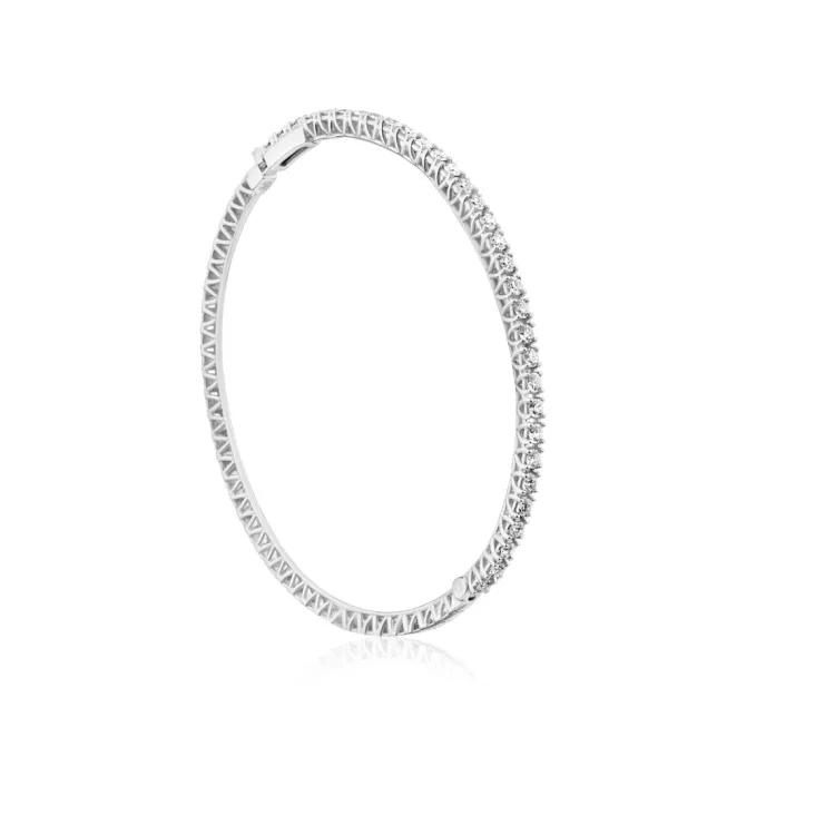 Bracelet Excellence Or gris 750/1000 & Diamants 2