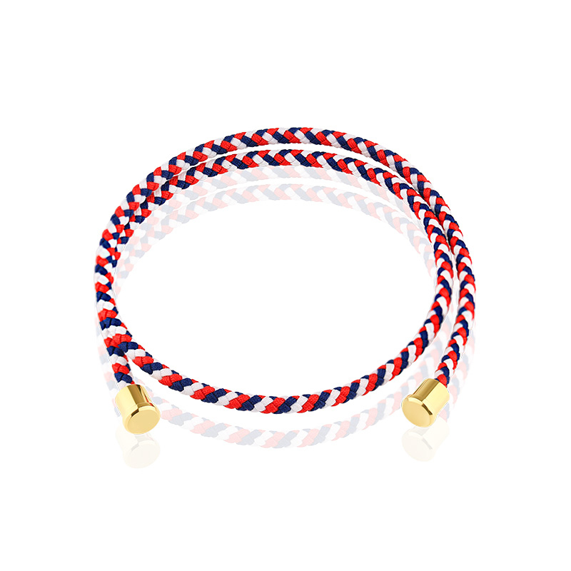 Cuir tricolore 3mm Excellence Caméléon Acier 316L Y