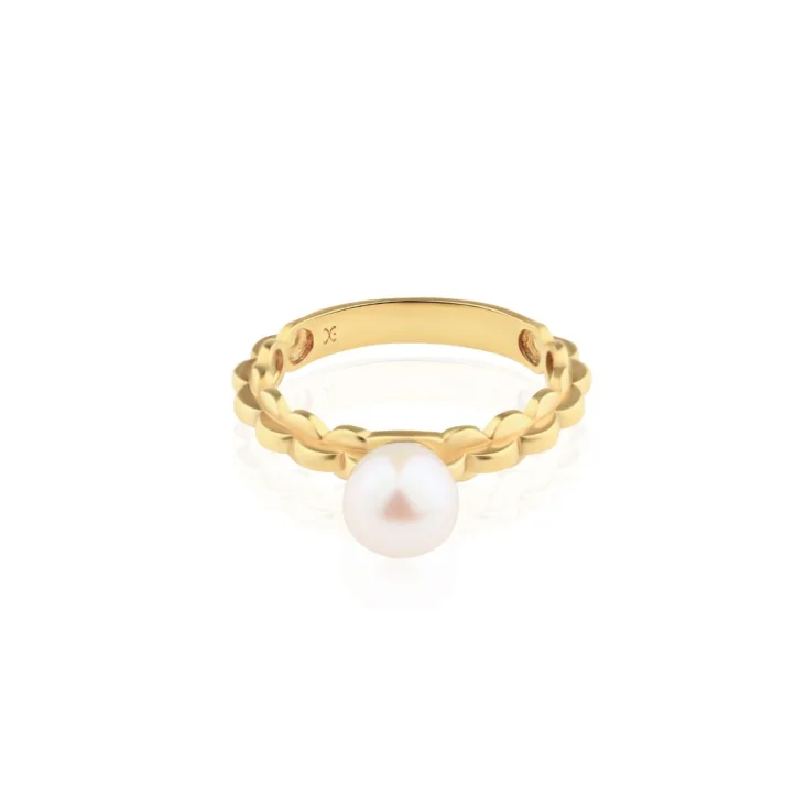 Bague Excellence Plaqué Or 18K 3Mic & FWP
