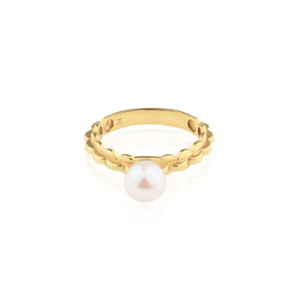 Bague Excellence Plaqué Or 18K 3Mic & FWP