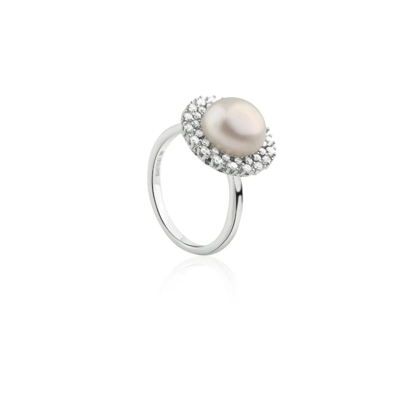 Bague Excellence Argent 925 Rh & FWP