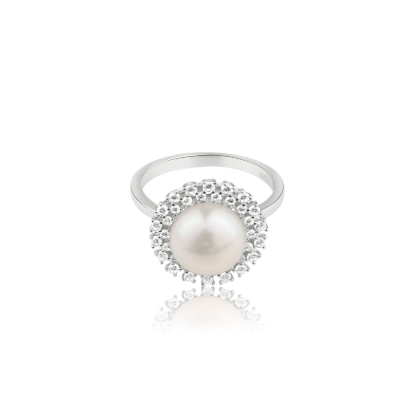 Bague Excellence Argent 925 Rh & FWP