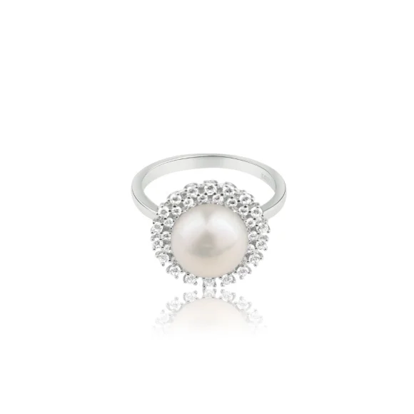 Bague Excellence Argent 925 Rh & FWP