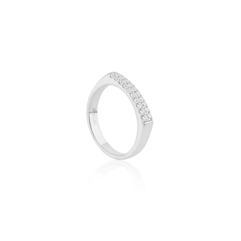 Bague Excellence Argent 925 Rh Bague Excellence Argent 925 Rh