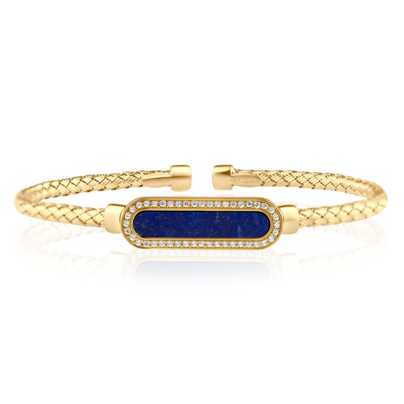 Bracelet Treccia Excellence Argent 925 Vermeil & LPS - Small