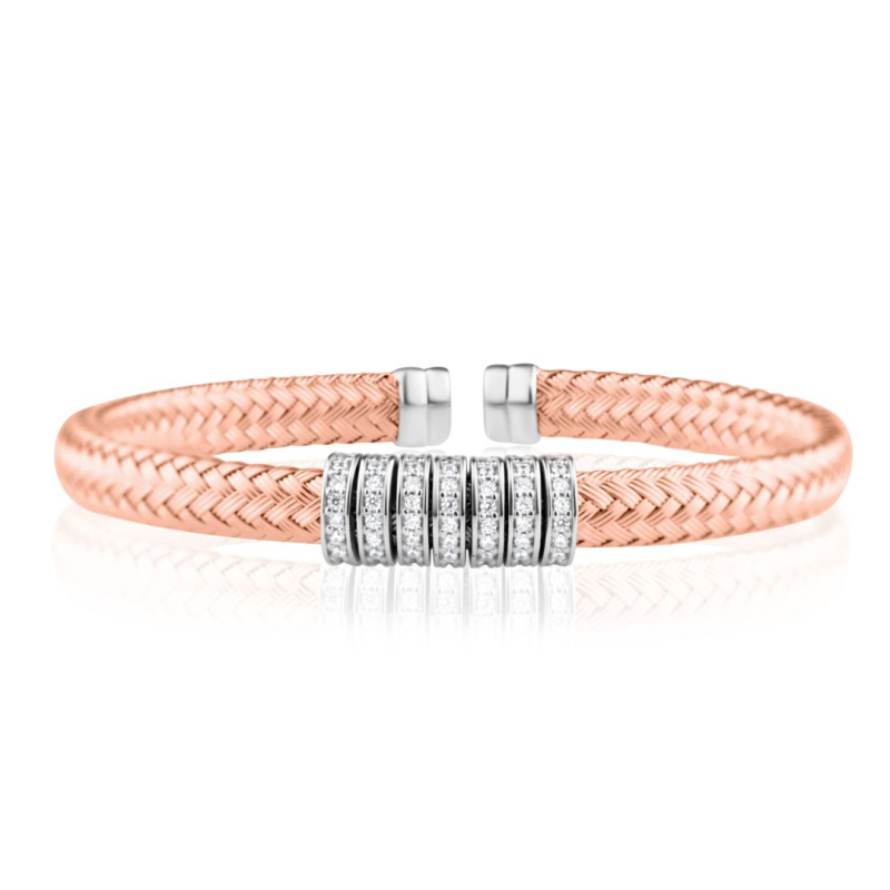 Bracelet Treccia Excellence Argent 925 RG