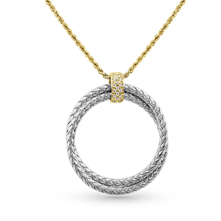 Pendentif Treccia Excellence Argent 925 RH