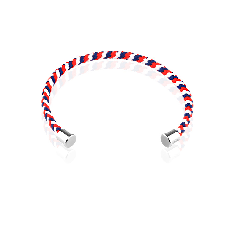 Cuir tricolore 4mm Excellence Caméléon Acier 316L W
