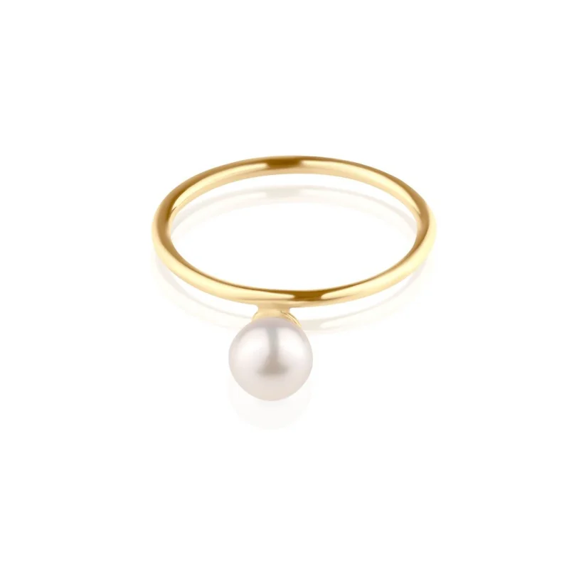 Anneau Excellence Or jaune 18k orné...