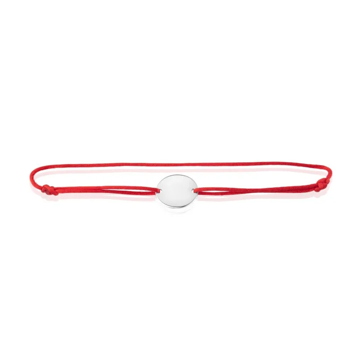 Bracelet pièce ronde Excellence Or gris 750/1000 2