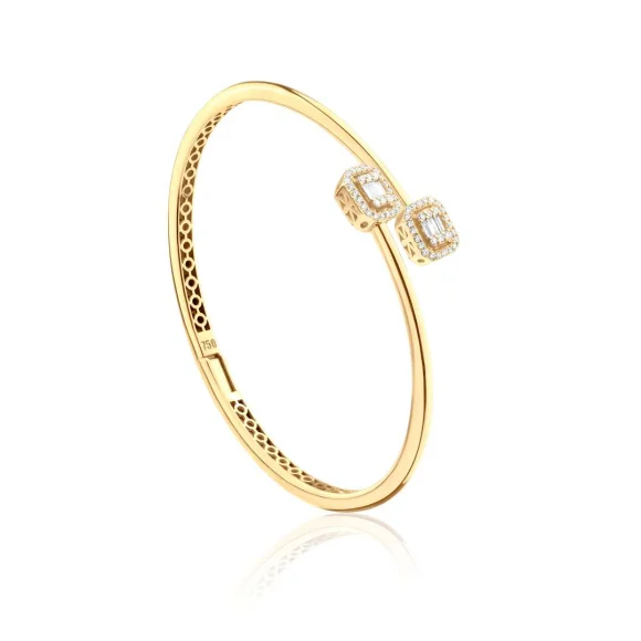 Bracelet Excellence Or jaune 750/1000 & Diamants