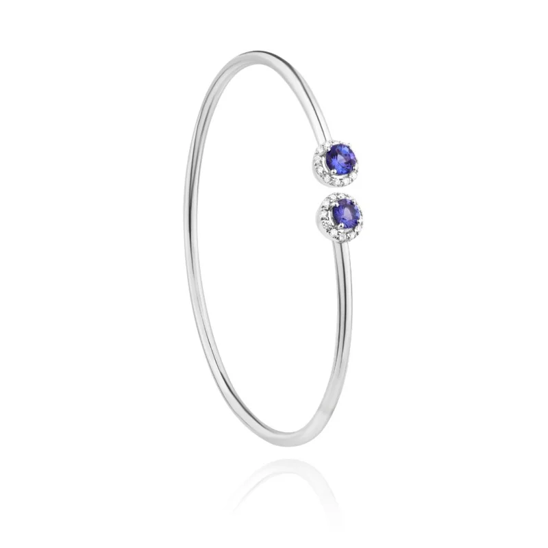 Bracelet Excellence Or gris 750/1000,...