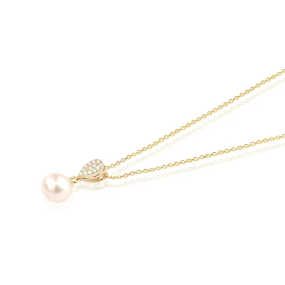 Pendentif Excellence Or jaune 750/1000, Diamants & FWP