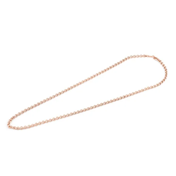Chaîne Jaseron Excellence Argent 925 R.Gold