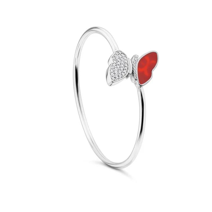 Bracelet Jonc Papillon 2