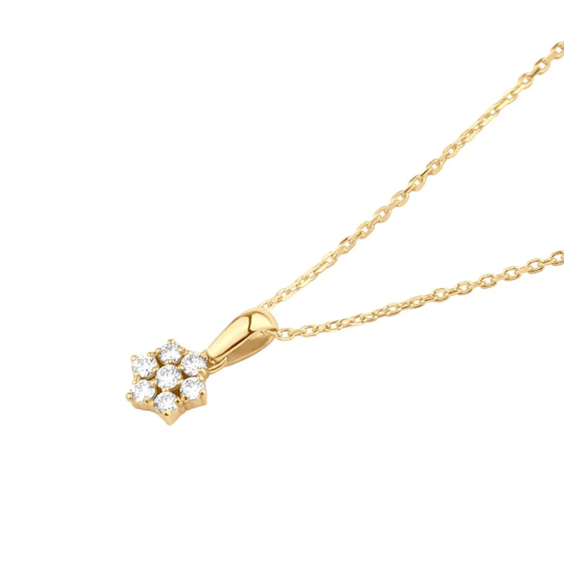 Pendentif marguerite Excellence Or...