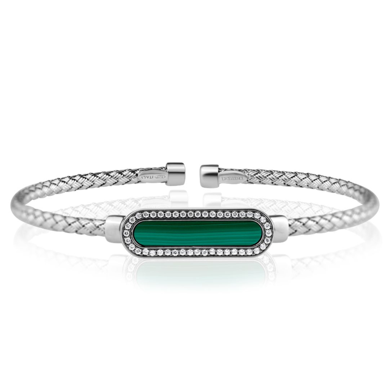 Bracelet Treccia Excellence Argent 925 RH & MLK - Small