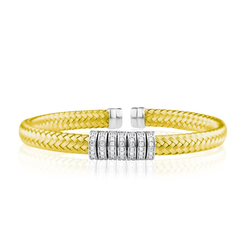 Bracelet Treccia Excellence Argent 925 Vermeil