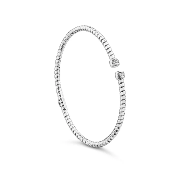 Bracelet Excellence Or gris 750/1000 & Diamants 2