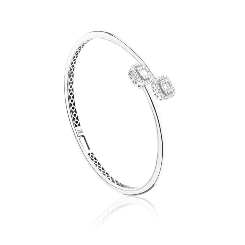 Bracelet Excellence Or gris 750/1000... Bracelet Excellence Or gris 750/1000...