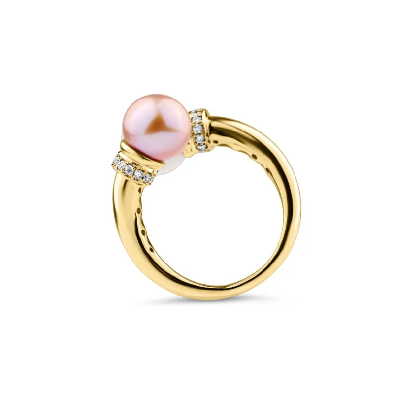 Bague toi & moi Excellence Or jaune...