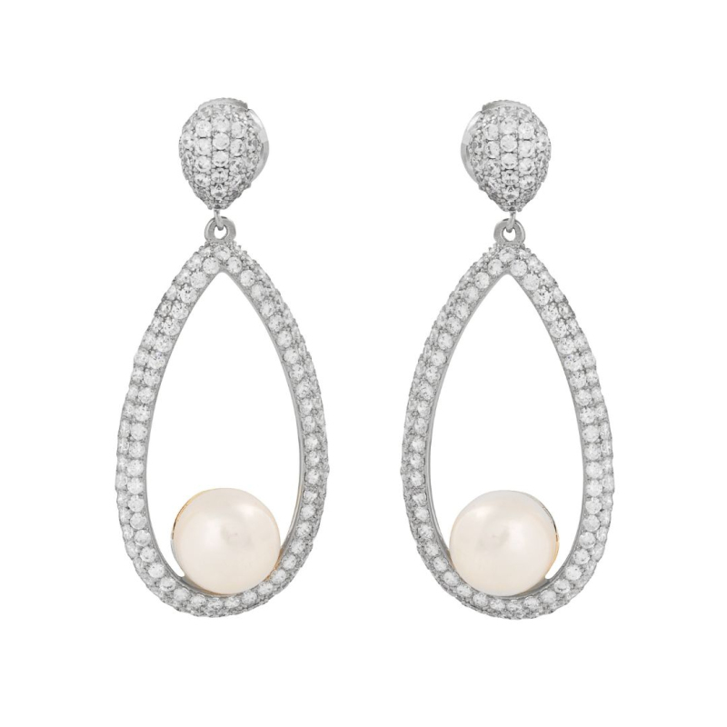 Boucles d'oreilles poire Excellence