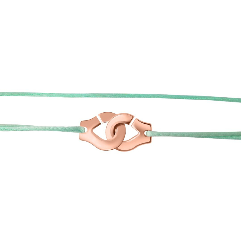 Paire menottes Excellence Or rose 750/1000
