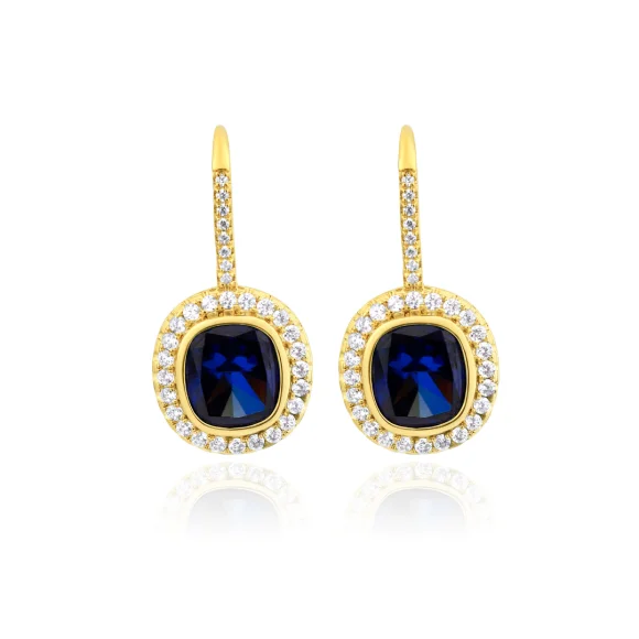 Boucles Excellence Plaqué Or 18K 3Mic & TZ