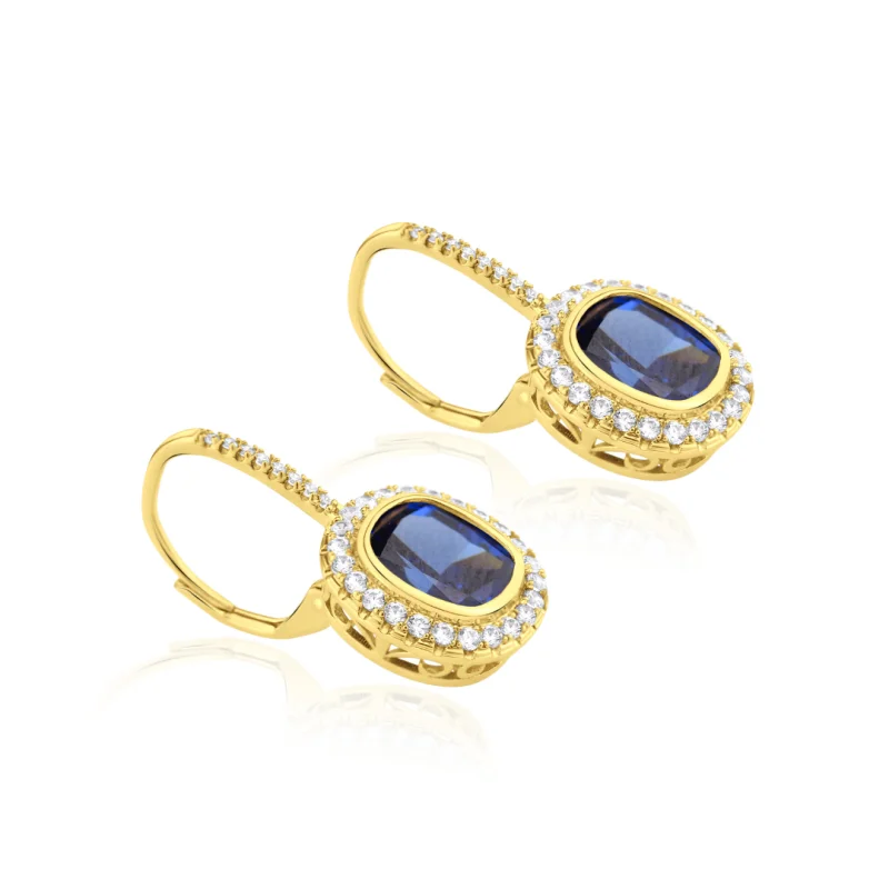 Boucles Excellence Plaqué Or 18K 3Mic... Boucles Excellence Plaqué Or 18K 3Mic...