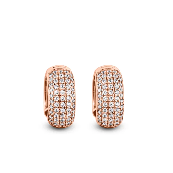 Boucles en Argent Rose gold