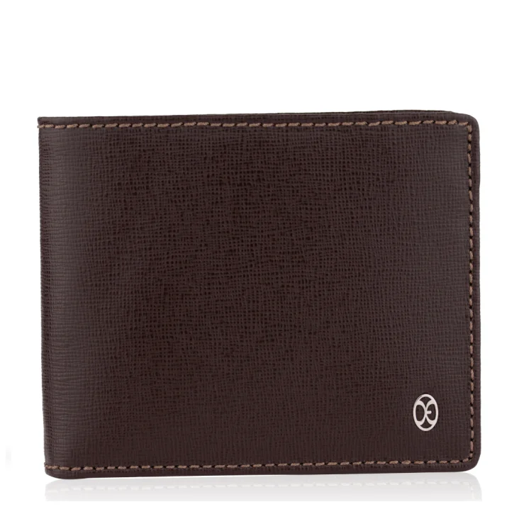 Porte Feuille Excellence Cuir veritable Italie Marron