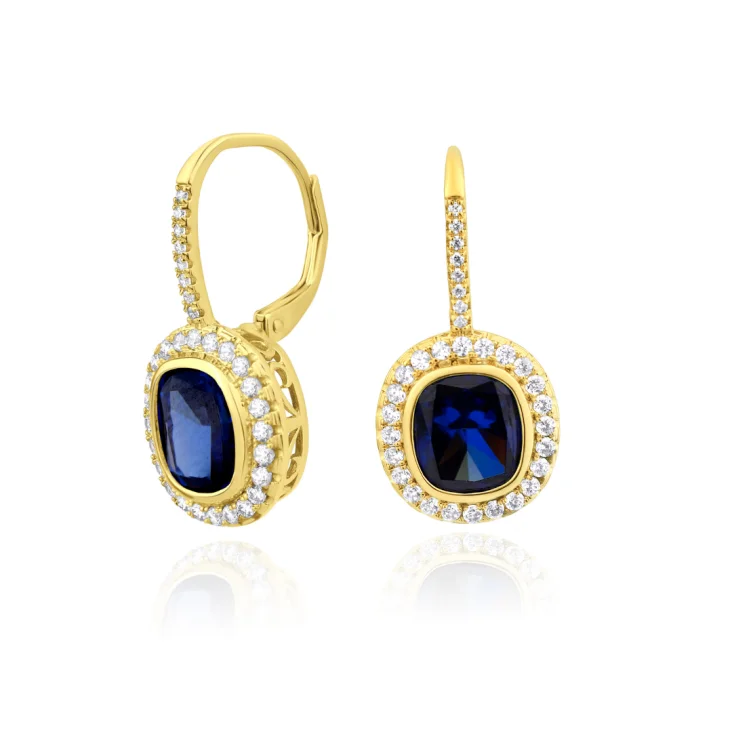 Boucles Excellence Plaqué Or 18K 3Mic & TZ