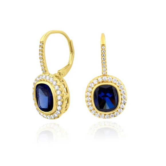 Boucles Excellence Plaqué Or 18K 3Mic & TZ