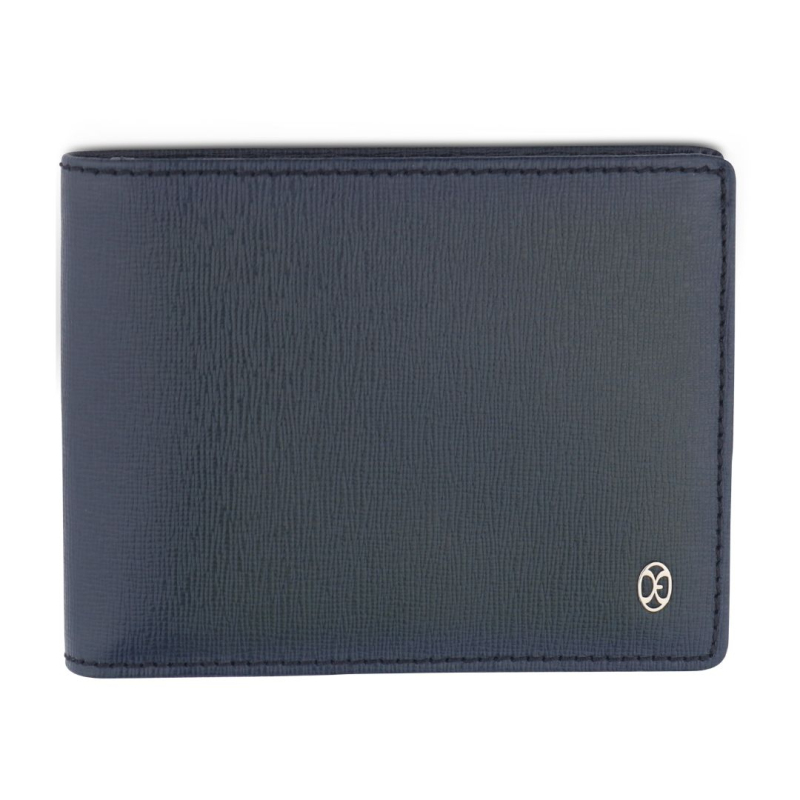 Porte Feuille Excellence Cuir veritable Italie Bleu