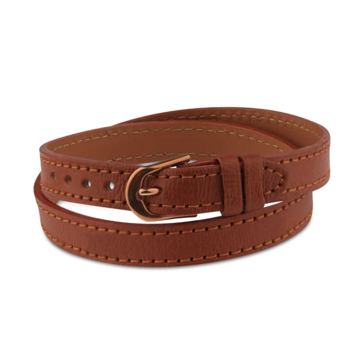 Bracelet Cuir Excellence Double Tour