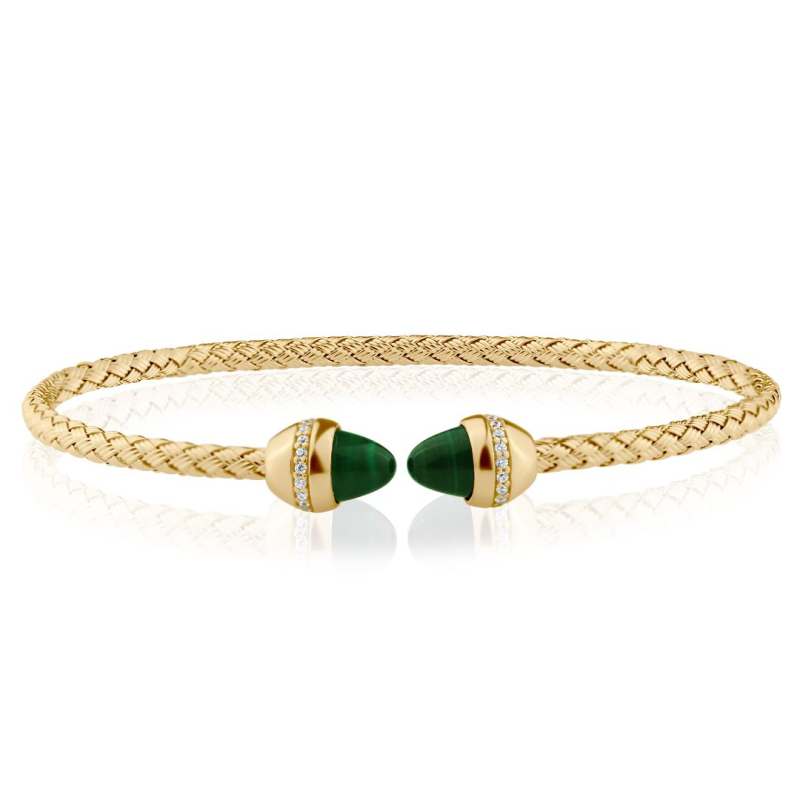 Bracelet Treccia Excellence Argent 925 Vermeil - Medium