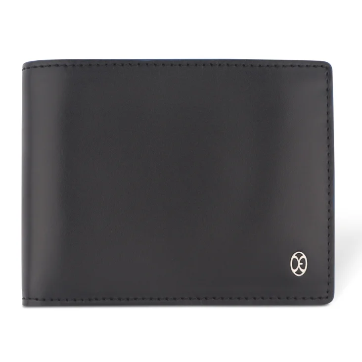 Porte Feuille Excellence Cuir veritable Italie Noir