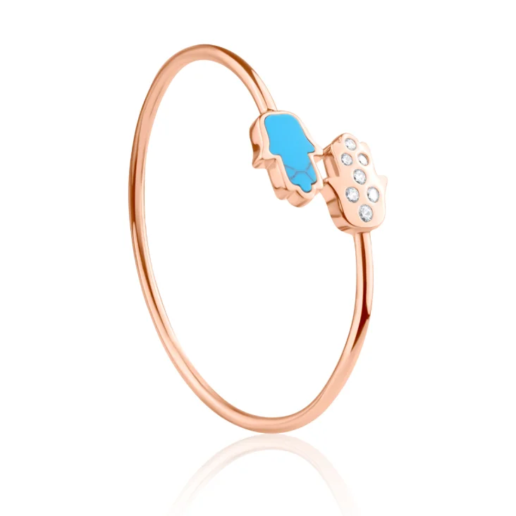 Bracelet Jonc Khmissa 2