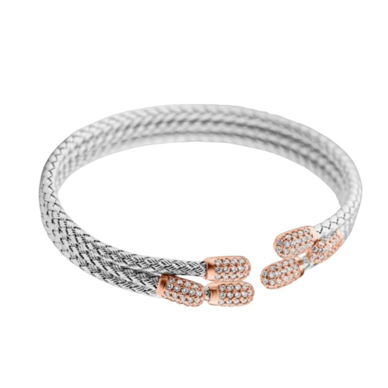 Bracelet Treccia Excellence Argent 925 RG