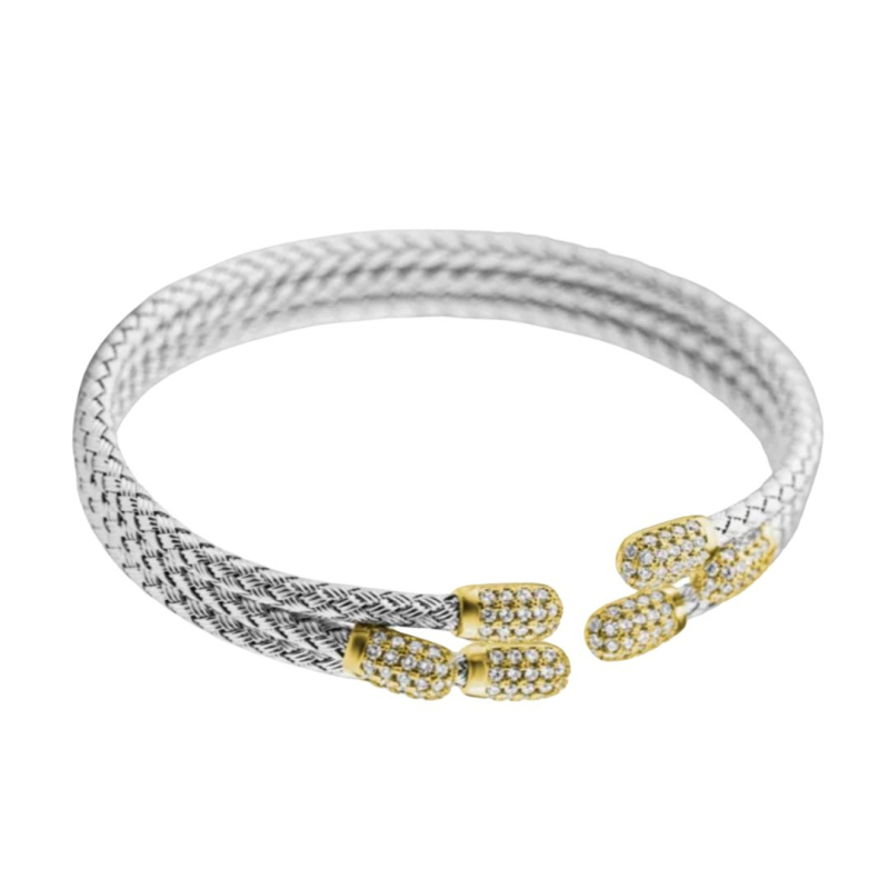 Bracelet Treccia Excellence Argent 925 Vermeil - Small
