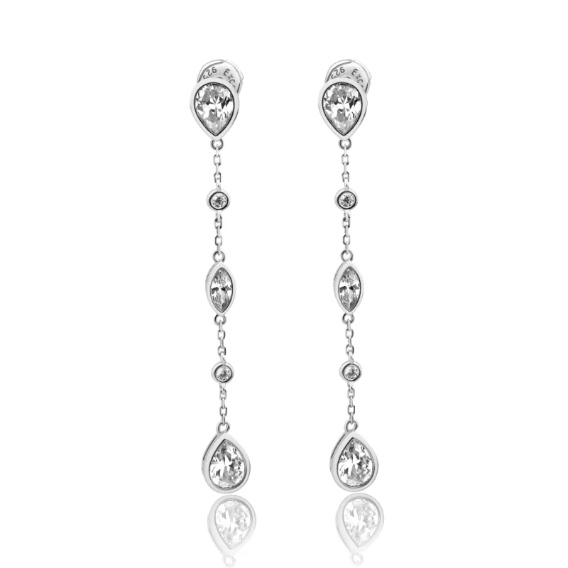 Boucles Excellence Argent 925 Rh