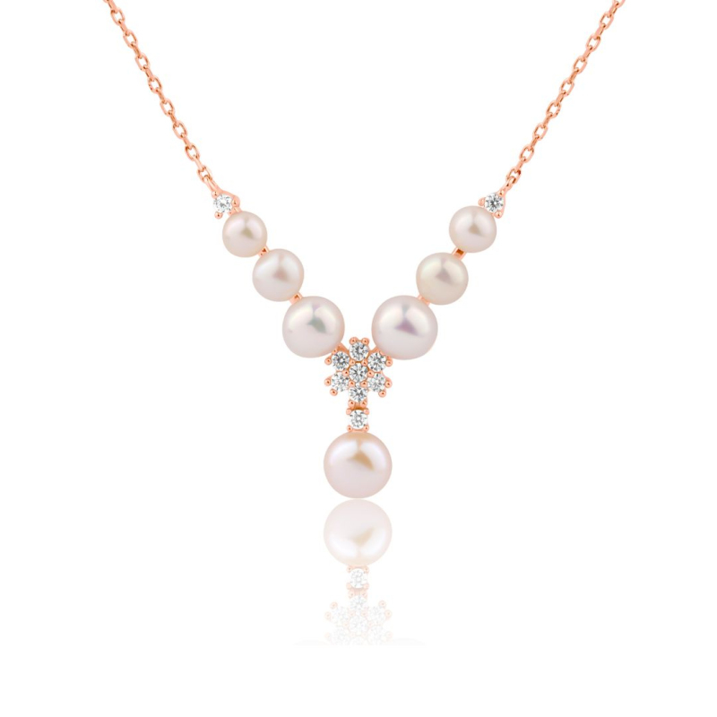 Collier Excellence Argent 925 Rh & FWP