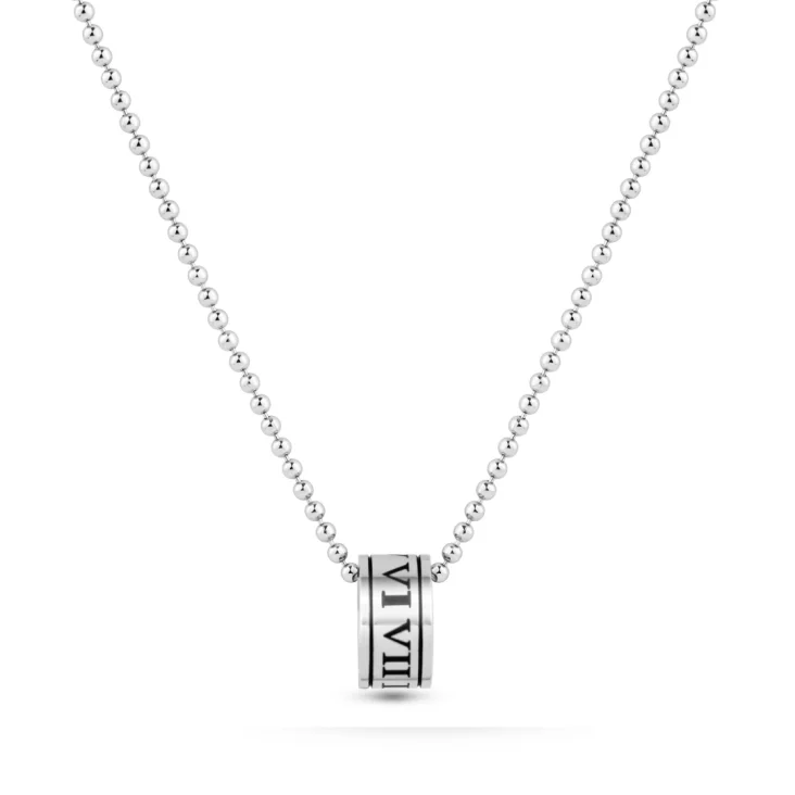 Pendentif ring Excellence Acier 316L & Or 18K