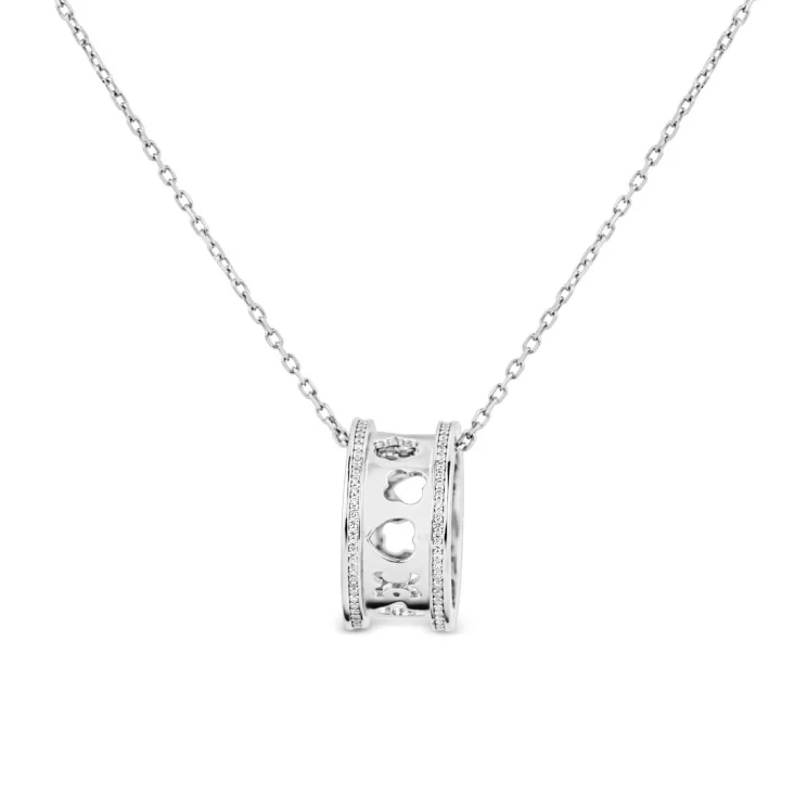 Pendentif Ring Excellence Argent 925 Rh