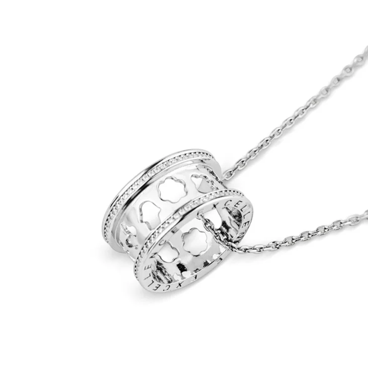 Pendentif Ring Excellence Argent 925 Rh 2
